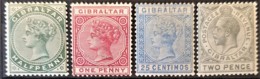 GIBRALTAR - MLH/canceled - Sc# 8, 10, 32, 68 - Gibraltar