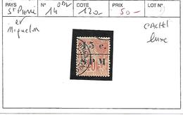 ST PIERRE ET MIQUELON N° 14 OBL - Used Stamps