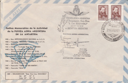 POLAR FLIGHTS, ARGENTINIAN AVIATION IN ANTARCTICA, SPECIAL COVER, 1969, ARGENTINA - Vols Polaires