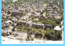 Providence (Rhode Island)-Aerial View-Brown University-Campus-photography By John T.Hopf-(Texte->scan) - Providence