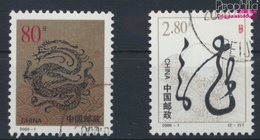 Volksrepublik China 3109-3110 (kompl.Ausg.) Gestempelt 2000 Jahr Des Drachen (9384483 - Usados