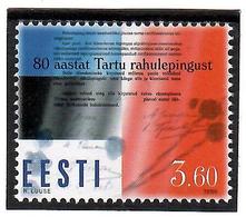 Estonia 2000 . Tartu Peace Treaty-80. 1v: 3.60. Michel # 364 - Estonie