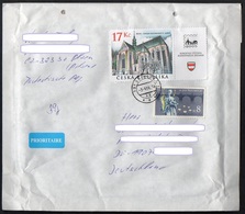 Tschechische Republik 2004 Brief/ Letter Europa ;MiNr.389 Brünn + ; Grand Format/ Big Size  20x17,4cm ! - Storia Postale