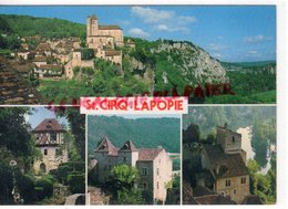 46- SAINT CIRQ LAPOPIE- ST CIRQ-  1ER VILLAGE DE FRANCE -MAISON VAILLAT-CHATEAU MAISON A. BRETON - LOT QUERCY - Saint-Cirq-Lapopie