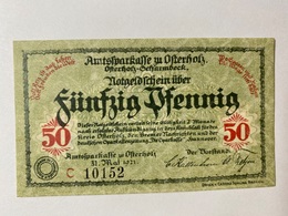 Allemagne Notgeld Osterholz 50 Pfennig - Collections