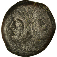 Monnaie, Saufeius, As, 152 BC, Rome, TB+, Bronze, Crawford:204/2 - Republiek (280 BC Tot 27 BC)