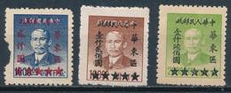 °°° LOT CINA CHINA ORIENTALE - Y&T N°60/62 - 1949 °°° - Oost-China 1949-50