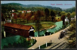 0018 - Pöhl Vogtländische Schweiz - Barthmühle Mühle Brücke Holzbrücke - Ottmar Zieher - Pöhl