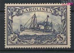 Karolinen (Dt.Kolonie) 18 Mit Falz 1901 Schiff Kaiseryacht Hohenzollern (9397022 - Karolinen