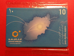 AFGHANISTAN 10u AFGHAN WIRELESS Mobile Top-up Neuve Sous Blister Pas GSM MINT NSB NEUVE (BA0120.10 - Afghanistan