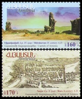 2017	Armenia	1040-1041	Historical Capitals Of Armenia - Armenia