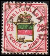 1876. HELGOLAND. Wappen Von Helgoland. 2½ PENCE - 20 PFENNIG. Defect. () - JF319795 - Heligoland (1867-1890)