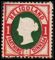 1875. HELGOLAND. Victoria. 3 FARTHING- 1 PFENNIG. () - JF319799 - Heligoland (1867-1890)