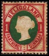 1875. HELGOLAND. Victoria. 3 FARTHING- 1 PFENNIG. () - JF319801 - Heligoland (1867-1890)