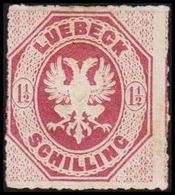 1865. LÜBECK. Wappen Von Lübeck. 1½ SCHILLING.  () - JF319814 - Lubeck