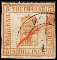 1864. MECKLENBURG-SCHWERIN. Animalhead. 5 SCHILLINGE. Thin/Dünn/Tynd.  () - JF319819 - Mecklenbourg-Schwerin