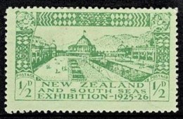 New Zealand 1925 Dunedin Exhibition 1/2d MH - Neufs