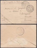 LETTRE DU CORPS D OCCUPATION DU DAHOMEY DE PORTO NOVO VERS FABREGUES 23/08/1894(DD) DC-6379 - Storia Postale