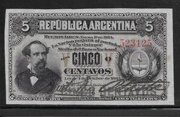Argentine - 5 Centavos - Pick N°5 - SPL - Argentina