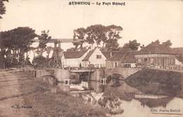 20-1215 : AUDRUICQ. LE FORT BATARD. PONT. CANAL. - Audruicq