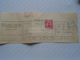 ZA265.2 Yugoslavia SHS  Kingdom - Brzojavka -Telegram - Baračka - Барачка -Serbia-Croatia Border  1921 - Altri & Non Classificati