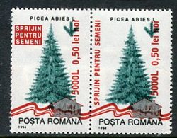 ROMANIA 2005 Flood Relief Surcharges MNH / **.  Michel 5937-38 - Unused Stamps