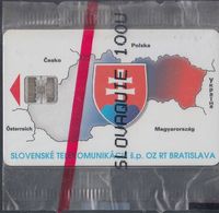 Slovak Republic 003 Mapa Slovenska I, Mint - Blister - Slovaquie