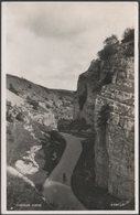 Cheddar Gorge, Somerset, 1947 - Walter Scott RP Postcard - Cheddar