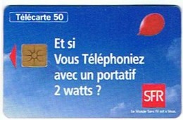 SFR - ET SI VOUS TELEPHONIEZ AVEC UN PORTATIF - 50 Unités - Téléphones