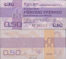 DDR Rosenbg: 367a, Forumscheck Zum Erwerb Von Ausländischen Waren Bankfrisch 1979 50 Pfennig - Other & Unclassified