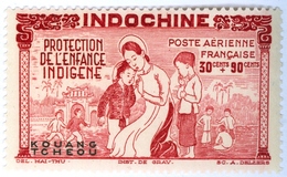 KOUANG TCHEOU, COLONIA FRANCESE, UFFICIO POSTALE, 1942, 30+90 C., NUOVO (MNH**)  Mi:FR-IC B177, Scott:FR-KT CB3 - Ungebraucht