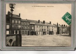 CPA - Le CHESNE (08) - Aspect De La Pharmacie Et Du Familistère-Succursale N° 57 Sur La Place Du Mont Au Début Du Siècle - Le Chesne