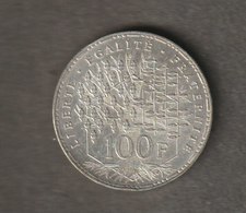 1 Pièces De 100 Francs Argent 1982  France,  TTB - Ref, 20 - 100 Francs