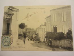 Cpa MEILHAN (47)  La Grand'rue - Meilhan Sur Garonne