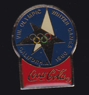 61157 - Pin's..Coca-Cola.Jeux Olympiques.Californie.... - Coca-Cola