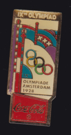 61158 - Pin's..Coca-Cola.Jeux Olympiques.Amsterdam... - Coca-Cola