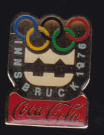 61159 - Pin's..Coca-Cola.Jeux Olympiques.Innsbruck... - Coca-Cola
