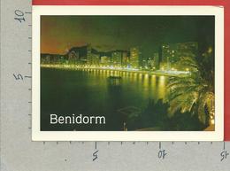 CARTOLINA VG SPAGNA - BENIDORM - Playa De Levante Al Atardecer - 10 X 15 - 1993 - Alicante