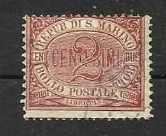 Saint-Marin N°26 Cote 7 Euros - Oblitérés