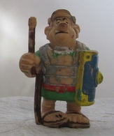 Collection Astérix Bully 1974 Légionnaire Romain Bout De Lance Usée (5) - Figurine In Plastica