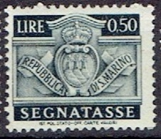 SAN MARINO # FROM 1945 P72** - Spoorwegzegels