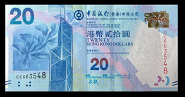 # # # Banknote Hongkong 20 Dollars 2010 AU # # # - Hongkong