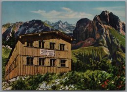Delcampe - Pfronten - Ostlerhütte Am Breitenberg Mit Roßberg Tannheimer Berge Und Aggenstein - Pfronten