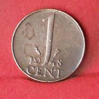 NETHERLANDS   1 CENT  1948 -    KM# 175 - (Nº33460) - 1 Cent