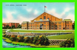 HARTFORD, CT - STATE ARMORY - CAPITOL NOVELTY CO - TRAVEL IN 1952 - - Hartford