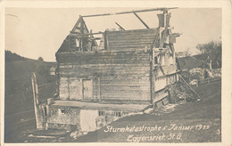 EGGERSRIET - N° 3 - CARTE PHOTO - STURMKATASTROPHE S. JANUAR 1919 - Eggersriet