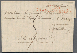 Preußen - Vorphilatelie: 1807. L2 "No. 35 / GRANDE ARMÉE" In Rot Auf Brief Aus Spandau Mit Komplette - Prephilately