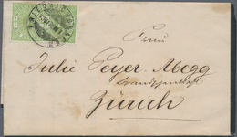 Württemberg - Marken Und Briefe: 1875, 1 Kreuzer Gezähnt Als Waagerechtes Paar Auf Auslandsdrucksach - Other & Unclassified