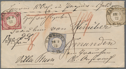 Deutsches Reich - Brustschild: 1872. Schöne 3-Farben-Frankatur Aus 1 Gr, 2 Gr Und 5 Gr (je Kl. Schil - Unused Stamps