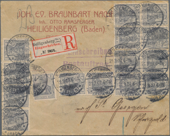 Deutsches Reich - Germania: 1905, 2 Pf Germania Friedensdruck, 15 Stück Als Portogerechte Massen-MeF - Neufs